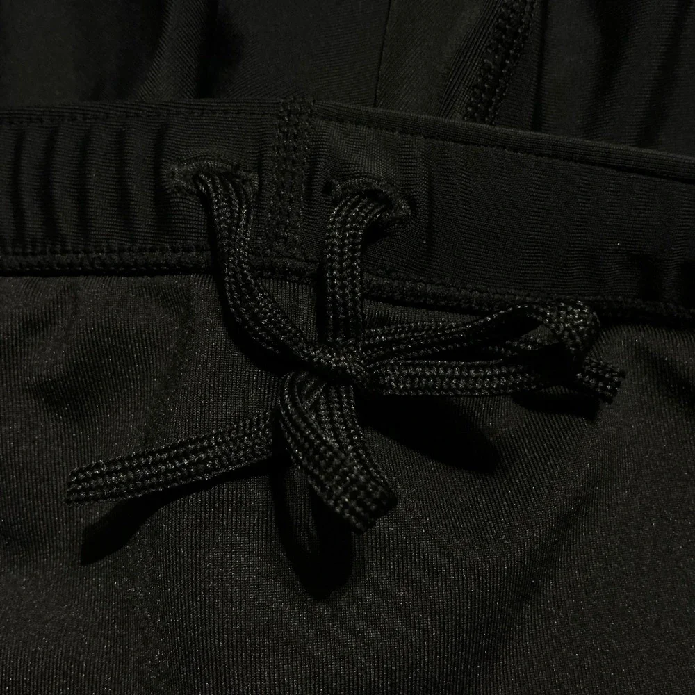 Nike Swim Jammer Shorts Men's 38 Black‎ Blue Chlorine Resistant Swim Trunks NWT